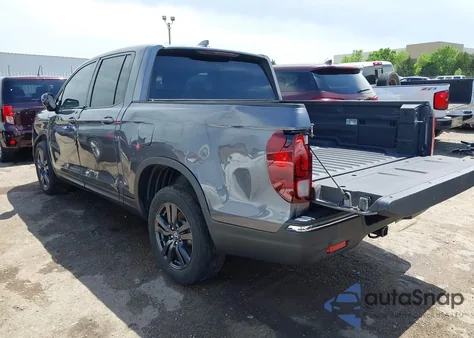 2020 Honda Ridgeline Awd Sport из США, поврежденный, VIN 5FPYK3F14LB029626